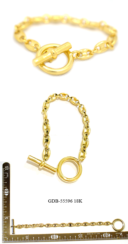 シルバー ブレスレット GDB-55596 |18K